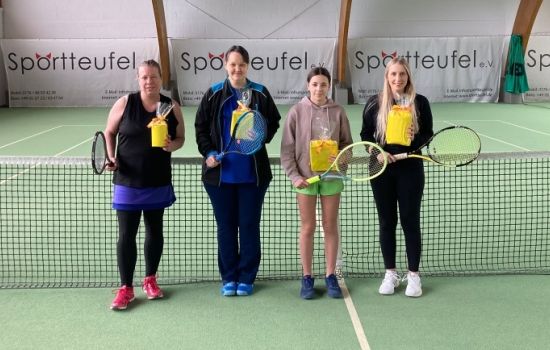 Tennis-Winter-Kreismeister der Damen stehen fest